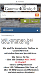 Mobile Screenshot of gourmetkoenig.ch